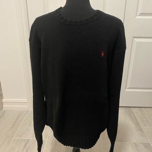 Polo by Ralph Lauren Men’s Black Crewneck Sweater in XL